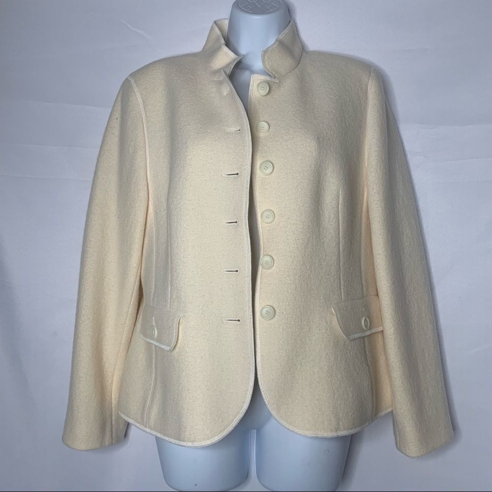 Basler | Ivory Wool Jacket - Picture 2 of 7